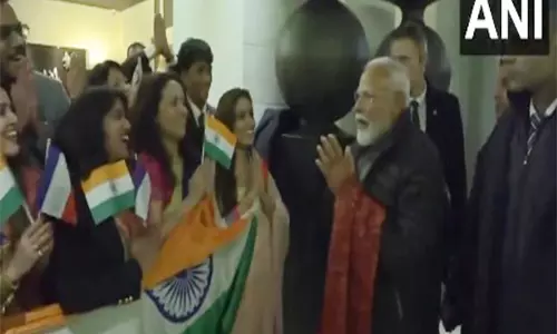 मार्सिले में भारतीय प्रवासियों ने PM Modi का उत्साहपूर्वक स्वागत किया