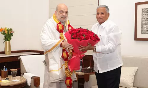 अमित शाह-सोमन्ना की मुलाकात: प्रदेश बीजेपी की गतिविधियों पर चर्चा