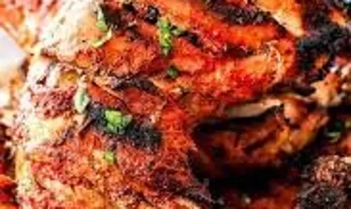 Recipe:   रेस्त्रां स्टाइल ग्रिल्ड तंदूरी चिकन