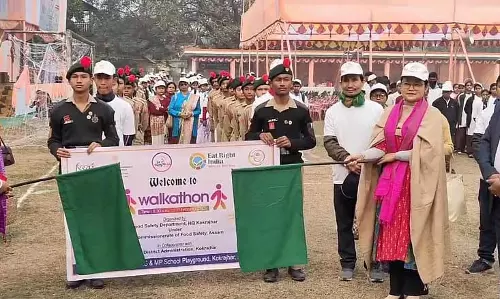 Assam : एमपी स्कूल के खेल के मैदान में पहली बार ‘ईट राइट मेला’ का आयोजन Assam : एमपी स्कूल के खेल के मैदान में पहली बार ‘ईट राइट मेला’ का आयोजन