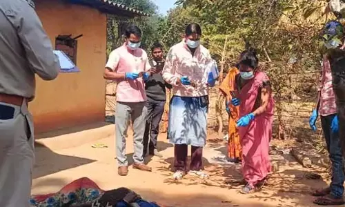 विधवा महिला की हत्या, रिश्तेदार पर शक