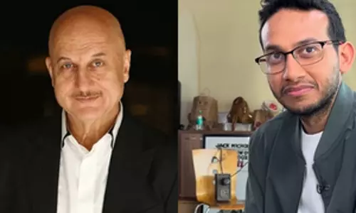 अनुपम खेर ने OYO के संस्थापक रितेश अग्रवाल को दूसरे पेशे के लिए तैयार किया अनुपम खेर ने OYO के संस्थापक रितेश अग्रवाल को दूसरे पेशे के लिए तैयार किया