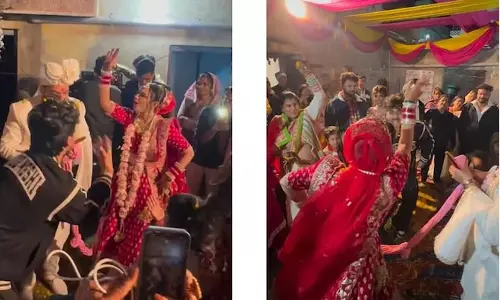काली एक्टिवा गाने पर दुल्हन ने देवर के साथ किया जोरदार डांस, जमकर वायरल हुआ VIDEO काली एक्टिवा गाने पर दुल्हन ने देवर के साथ किया जोरदार डांस, जमकर वायरल हुआ VIDEO