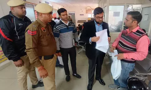 Haryana :  नगर आयुक्त ने वाईनगर के एमसी कार्यालय का औचक निरीक्षण