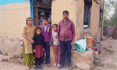 Himachal: आग से परिवार बेघर Himachal: आग से परिवार बेघर