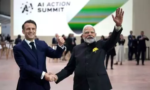 PM नरेंद्र मोदी फ्रांस से अमेरिका के लिए रवाना हुए