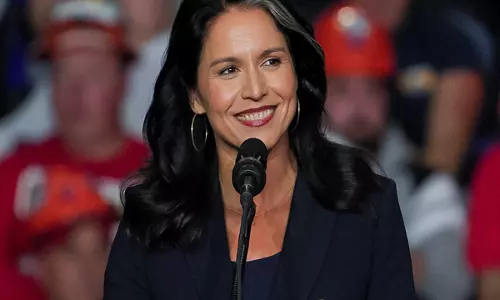 US Senate ने तुलसी गबार्ड को राष्ट्रीय खुफिया निदेशक के रूप में दी मंजूरी US Senate ने तुलसी गबार्ड को राष्ट्रीय खुफिया निदेशक के रूप में दी मंजूरी