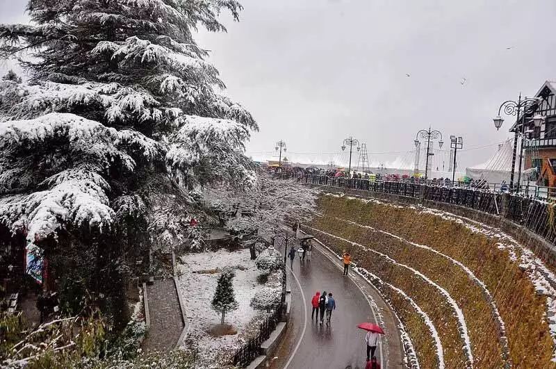 मौसम का रुख चिंताजनक, Shimla में बर्फबारी खत्म होने के संकेत