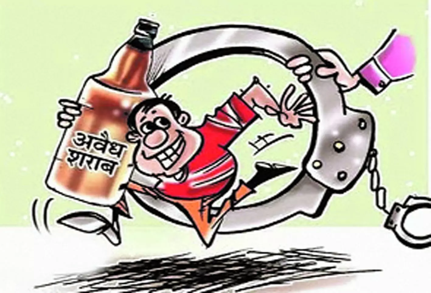 Rajgarh: पुलिस टीम ने जहरीली व कच्ची शराब के साथ व्यक्ति को दबोचा Rajgarh: पुलिस टीम ने जहरीली व कच्ची शराब के साथ व्यक्ति को दबोचा