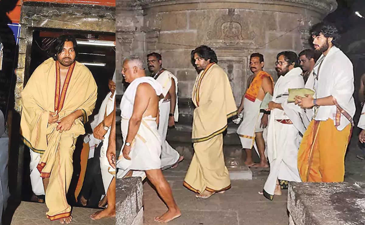 भक्तों की भावनाएं हमारे लिए महत्वपूर्ण हैं : Pawan Kalyan भक्तों की भावनाएं हमारे लिए महत्वपूर्ण हैं : Pawan Kalyan