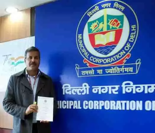 दिल्ली नगर निगम का राजस्व संग्रह 1,908 करोड़ रुपये: MCD आयुक्त अश्विनी कुमार