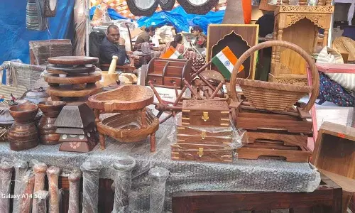 Haryana : सूरजकुंड शिल्प मेले के 38वें संस्करण में जेल के कैदियों के उत्पादों ने खींची भीड़ Haryana : सूरजकुंड शिल्प मेले के 38वें संस्करण में जेल के कैदियों के उत्पादों ने खींची भीड़