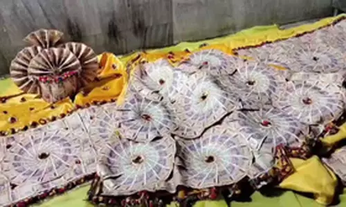 भगवान के लिए नोटों से बनाई पोशाक, अनुपम भक्ति भगवान के लिए नोटों से बनाई पोशाक, अनुपम भक्ति