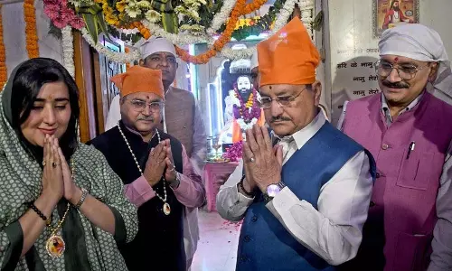 भाजपा ने मंदिरों में जाकर मनाई संत रविदास की 648वीं जयंती