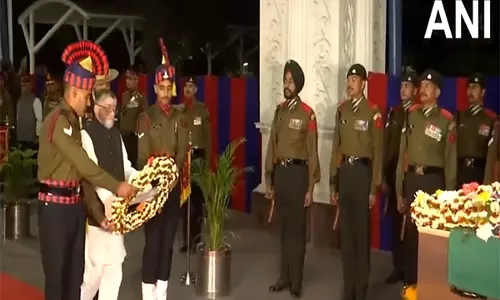 Ranchi में कैप्टन करमजीत सिंह बख्शी का पुष्पांजलि समारोह आयोजित किया गया