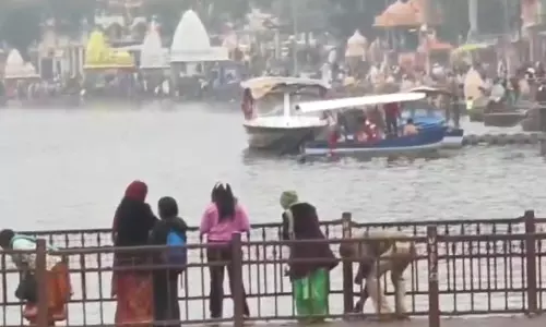 MP News:हजारों श्रद्धालुओं ने माघ पूर्णिमा  पर  शिप्रा नदी में लगाई डुबकी