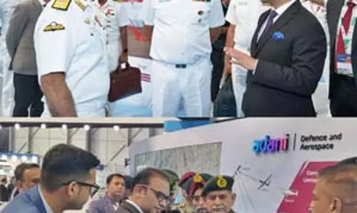 सेना, नौसेना प्रमुखों ने एयरो इंडिया 2025 में अडानी डिफेंस, एयरोस्पेस स्टॉल का दौरा किया