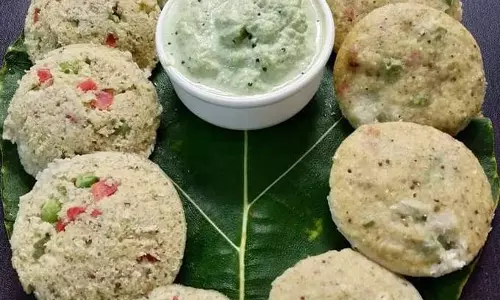 वेजिटेबल इडली रेसिपी