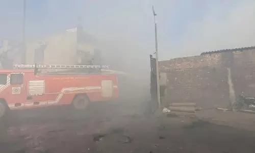 Haryana :   सोनीपत में फैक्ट्री में लगी आग