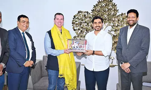 Andhra: कोका-कोला के प्रतिनिधियों ने मंत्री लोकेश से मुलाकात की