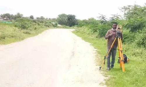 राष्ट्रीय राजमार्ग के लिए भूमि सर्वेक्षण को लेकर Mahabubabad शहर में तनाव व्याप्त
