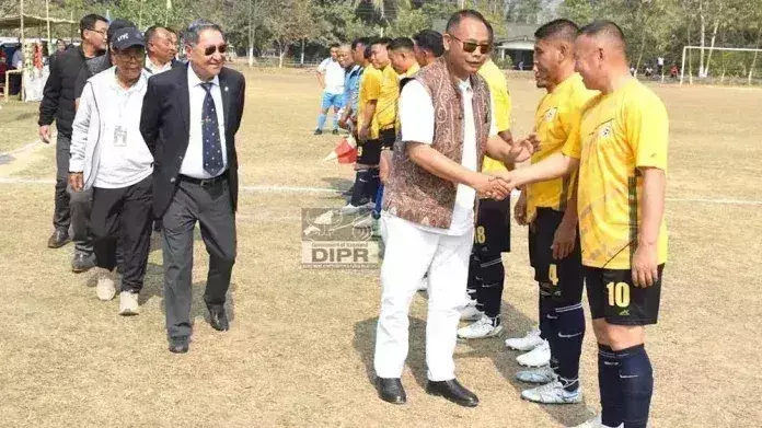 Nagaland : 12वां नागालैंड अंतर-जिला वेटरन फुटबॉल टूर्नामेंट शुरू Nagaland : 12वां नागालैंड अंतर-जिला वेटरन फुटबॉल टूर्नामेंट शुरू