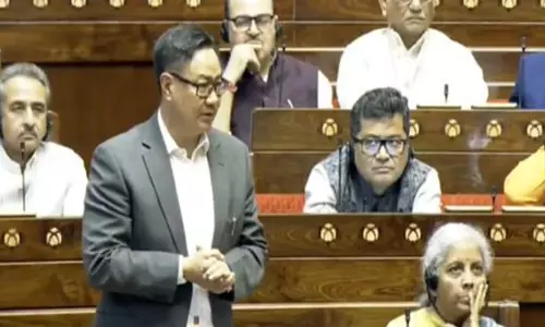 जेपीसी रिपोर्ट से कोई अंश नहीं हटाया गया: राज्यसभा में हंगामे के बीच केंद्रीय मंत्री Rijiju