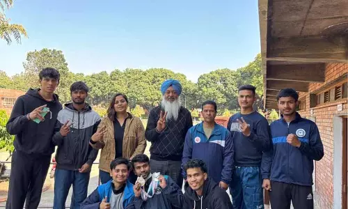 Chandigarh: सेक्टर 26 कॉलेज ओवरऑल वुशू चैंपियन