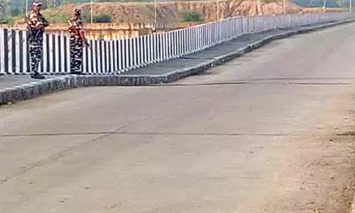 Telangana: कालेश्वरम लिफ्ट सिंचाई योजना के तहत निर्मित मेदिगड्डा बैराज को हुए नुकसान