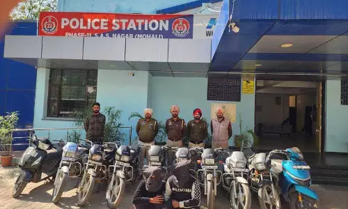Mohali में दो वाहन चोर गिरफ्तार