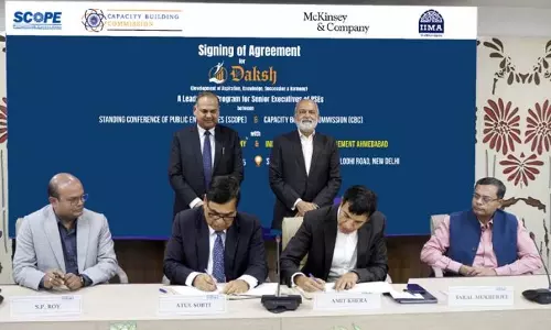 SCOPE-CBC ने DAKSH कार्यक्रम के लिए शीर्ष शिक्षाविदों, सलाहकारों के साथ समझौते पर हस्ताक्षर किए