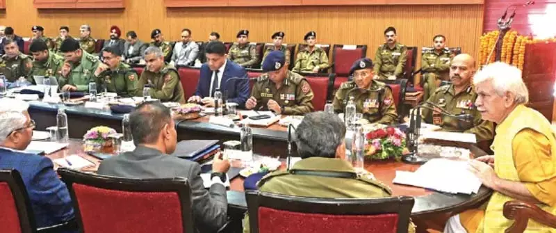 आतंकवाद का कोई अवशेष बर्दाश्त नहीं किया जाएगा:LG Sinha आतंकवाद का कोई अवशेष बर्दाश्त नहीं किया जाएगा:LG Sinha