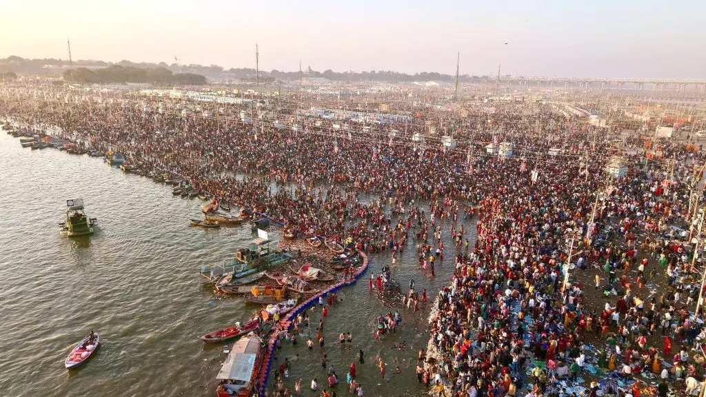 Prayagraj: महाकुम्भ में माघी पूर्णिमा तक प्रतिदिन लगभग 10 लाख कल्पवासियों ने अमृत स्नान किया