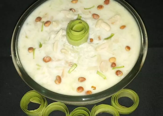 लौकी की खीर रेसिपी लौकी की खीर रेसिपी