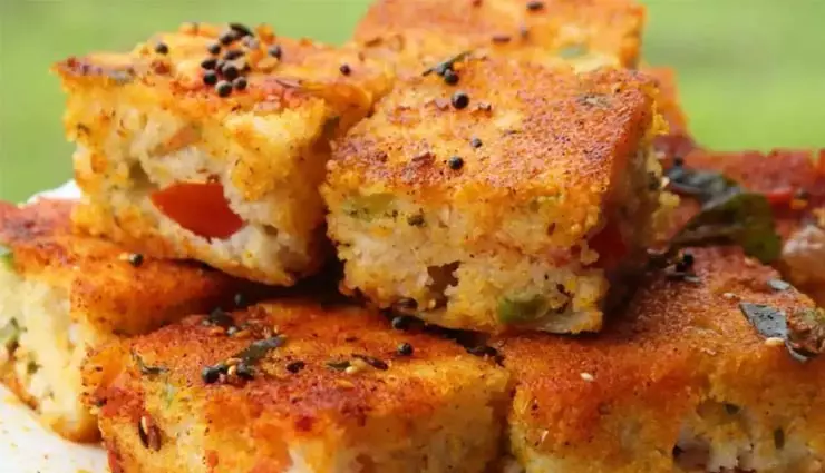 Tandoori Dhokla:स्वादिस्ट गुजराती डिश Tandoori Dhokla:स्वादिस्ट गुजराती डिश