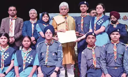 LG  ने भारत स्काउट्स गाइड्स, रोवर्स रेंजर्स के लिए राज्य पुरस्कार प्रमाण पत्र प्रदान किया