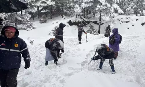 BRO ने बर्फ से ढकी सीमा सड़कों को साफ करने के लिए