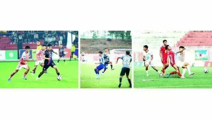 NSL फ्रंटियर वॉरियर्स, बराक एफसी और नागालैंड यूनाइटेड एससी की जीत NSL फ्रंटियर वॉरियर्स, बराक एफसी और नागालैंड यूनाइटेड एससी की जीत