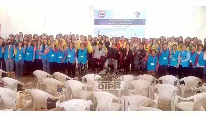 Nagaland : शामटोर में आंगनवाड़ी कार्यकर्ताओं और सहायिकाओं के लिए प्रशिक्षण