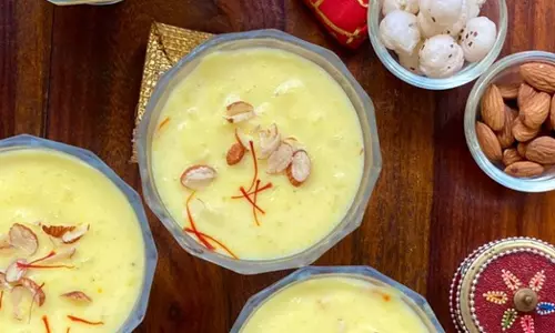 केसर मखाना फिरनी रेसिपी केसर मखाना फिरनी रेसिपी