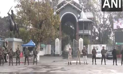 Manipur में राष्ट्रपति शासन के बाद इम्फाल में सुरक्षा कड़ी कर दी गई