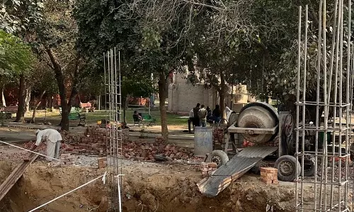 Haryana : सिरसा के हाथी पार्क में कथित अवैध निर्माण को लेकर विवाद Haryana : सिरसा के हाथी पार्क में कथित अवैध निर्माण को लेकर विवाद