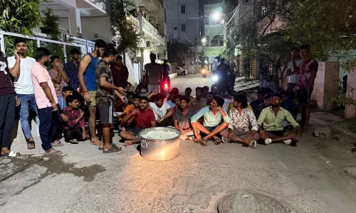 BC छात्रावास के छात्रों ने खराब परिस्थितियों की निंदा की BC छात्रावास के छात्रों ने खराब परिस्थितियों की निंदा की