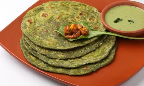 पालक पराठा रेसिपी पालक पराठा रेसिपी