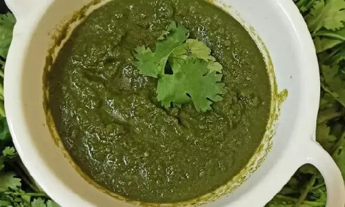व्रत वाली हरी चटनी रेसिपी