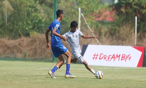 सेसा फुटबॉल अकादमी ने Dempo SC के खिलाफ शूट-आउट में गोवा क्षेत्रीय राउंड जीता सेसा फुटबॉल अकादमी ने Dempo SC के खिलाफ शूट-आउट में गोवा क्षेत्रीय राउंड जीता