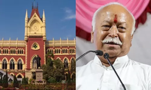 Calcutta HC ने ध्वनि सीमा शर्त के साथ रविवार को मोहन भागवत की सभा की अनुमति दी Calcutta HC ने ध्वनि सीमा शर्त के साथ रविवार को मोहन भागवत की सभा की अनुमति दी