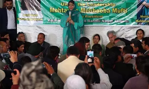 Mehbooba: भाजपा को जम्मू-कश्मीर समस्या सुलझाने में कोई दिलचस्पी नहीं