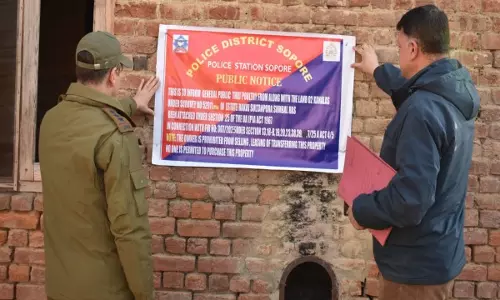 सोपोर पुलिस ने UAPA के तहत घर, पोल्ट्री फार्म और जमीन जब्त की सोपोर पुलिस ने UAPA के तहत घर, पोल्ट्री फार्म और जमीन जब्त की