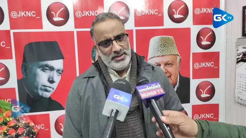 केंद्र के साथ CM के संवाद से राज्य का दर्जा बहाल होने की उम्मीद जगी: Salman Sagar केंद्र के साथ CM के संवाद से राज्य का दर्जा बहाल होने की उम्मीद जगी: Salman Sagar